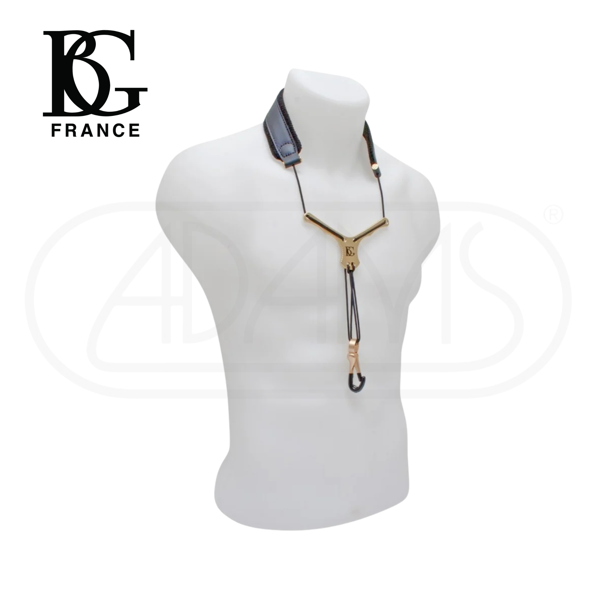  Dây đeo kèn Saxophone Alto Zen Leather Strap cỡ nhỏ BG S22YMSH 
