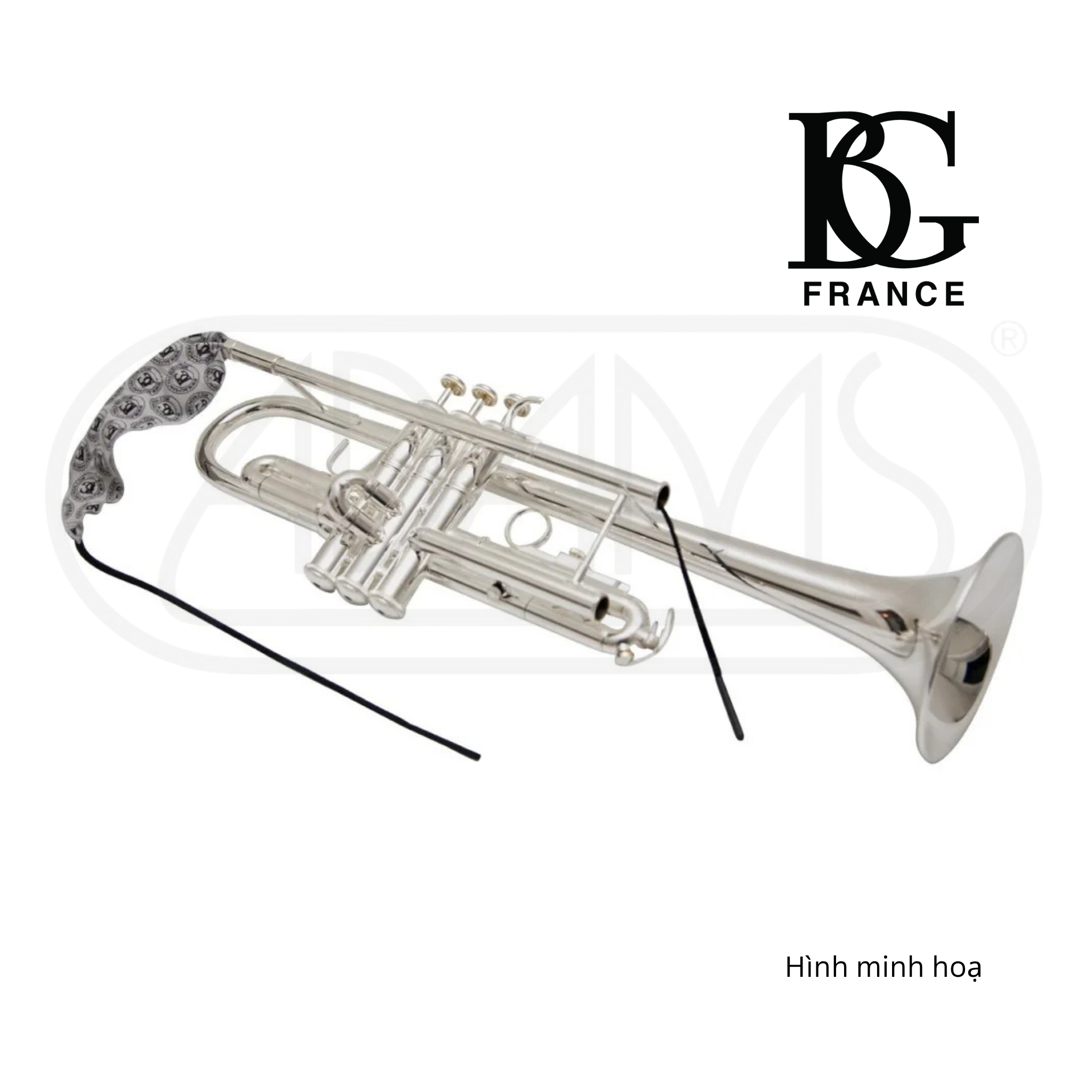  Khăn luồng lau Lead Pipe kèn Trumpet Microfiber BG France A31T 