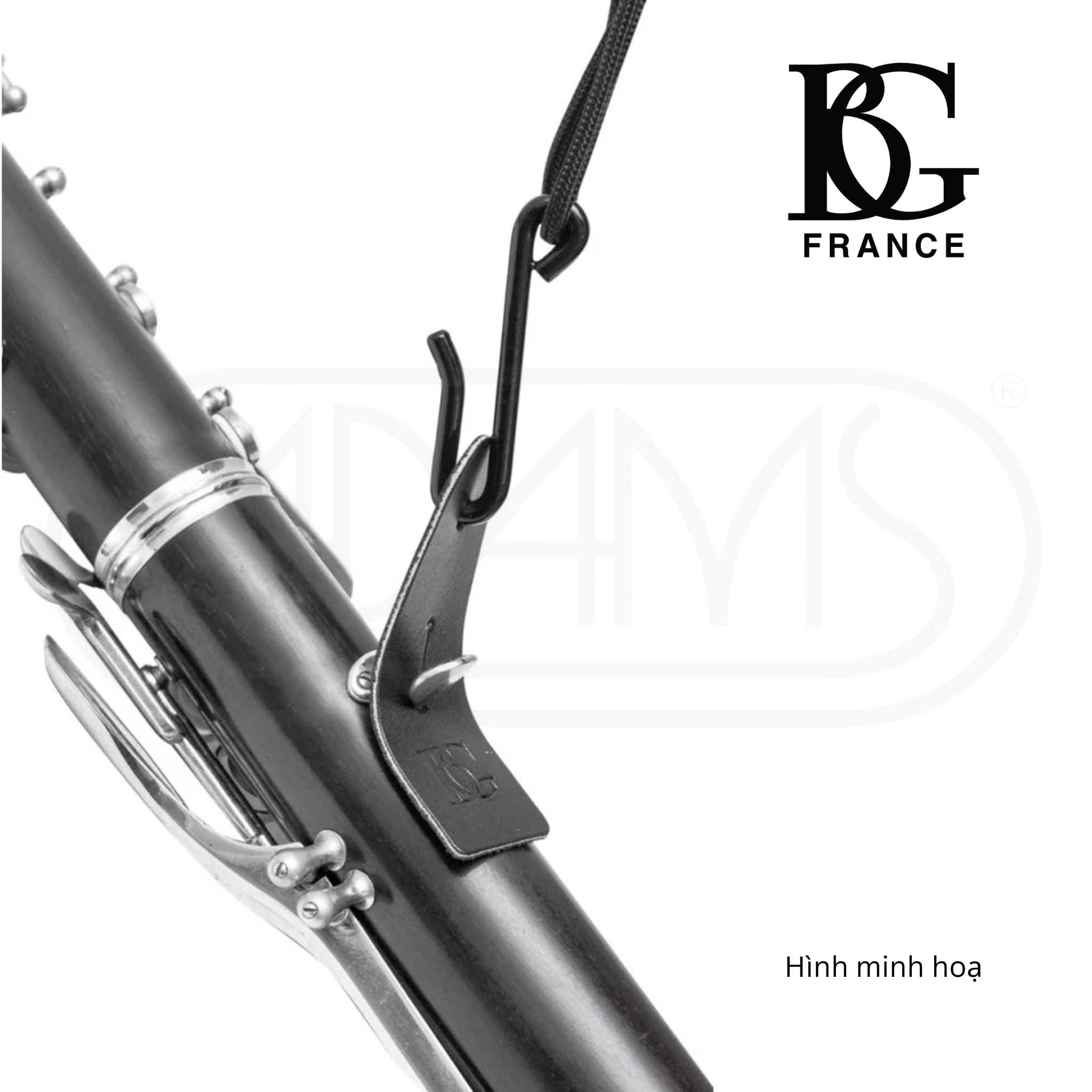  Miếng đệm da cho dây đeo Clarinet & Oboe BG France LEATHER PAD CONNECTOR ALP 
