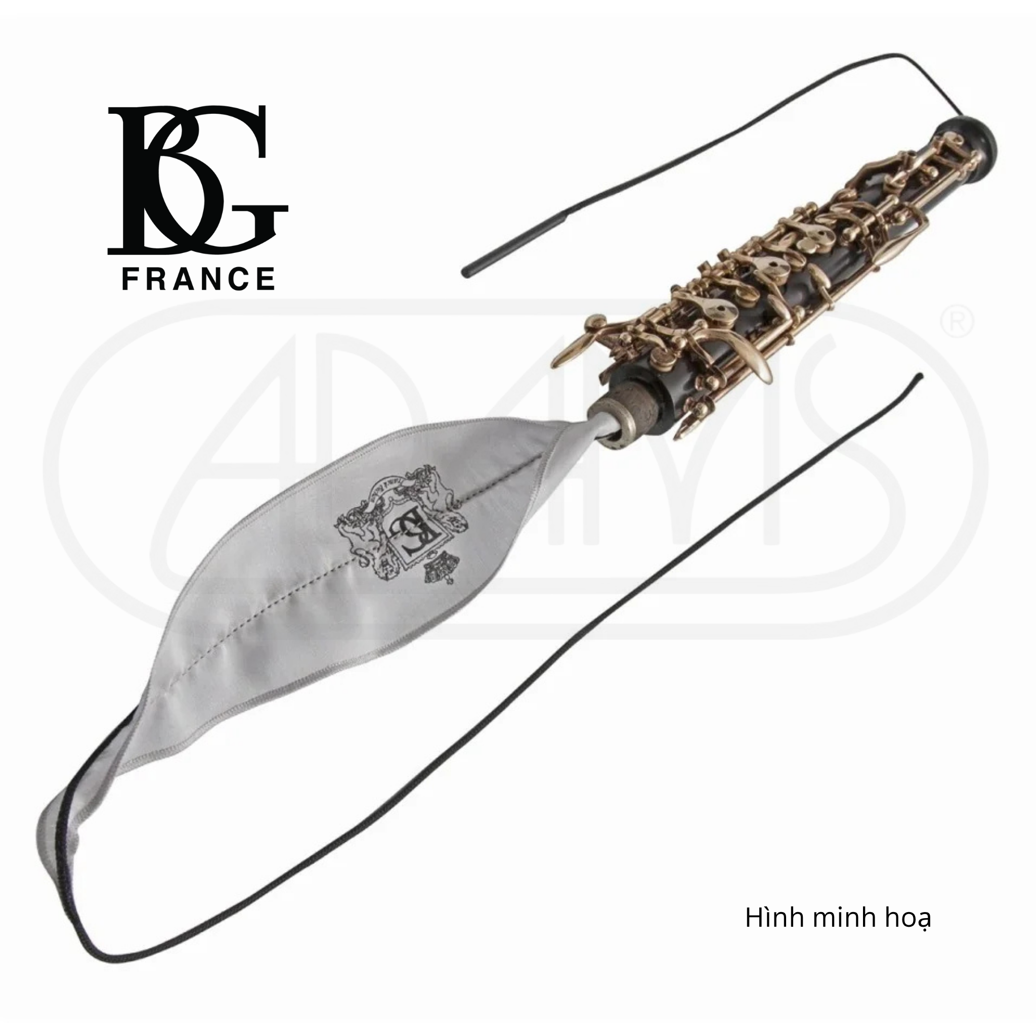  Khăn luồng lau Kèn Oboe 2 phần -BG France body Swab Two parts A36 