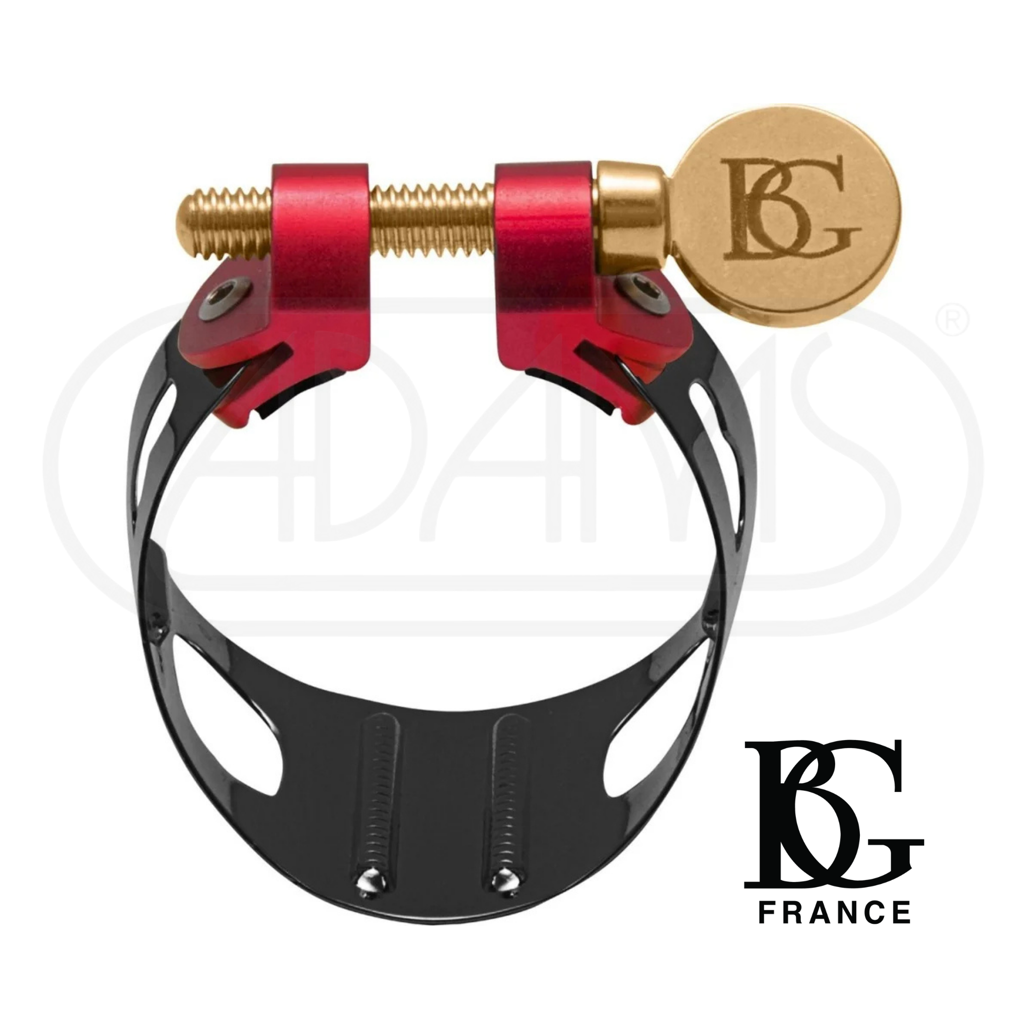  Ligature Alto Sax & Clarinet Bb Duo Black Lacquered - BG France LDB 