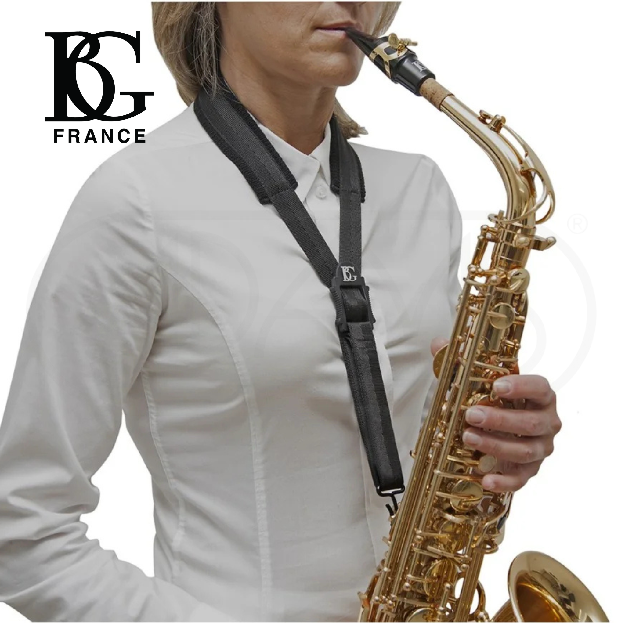  Dây đeo kèn Saxophone Comfort Strap BG France S10M 