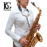 Dây đeo kèn Saxophone Alto Zen Leather Strap cỡ nhỏ BG S22YMSH 
