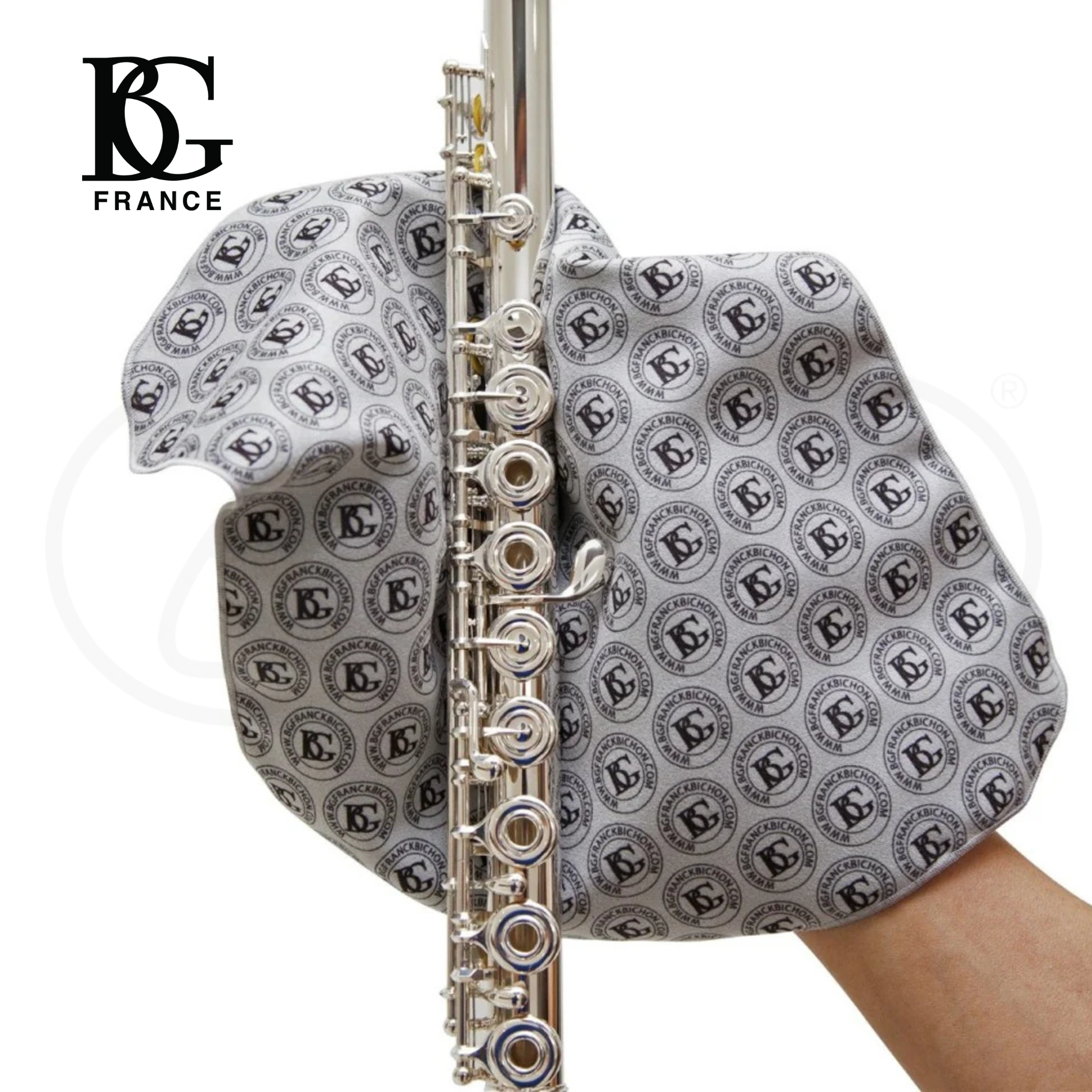  Khăn lau nhạc cụ Microfiber đa năng cao cấp cỡ nhỏ - BG France UNIVERSAL CARE CLOTH - STANDARS SIZE A62 