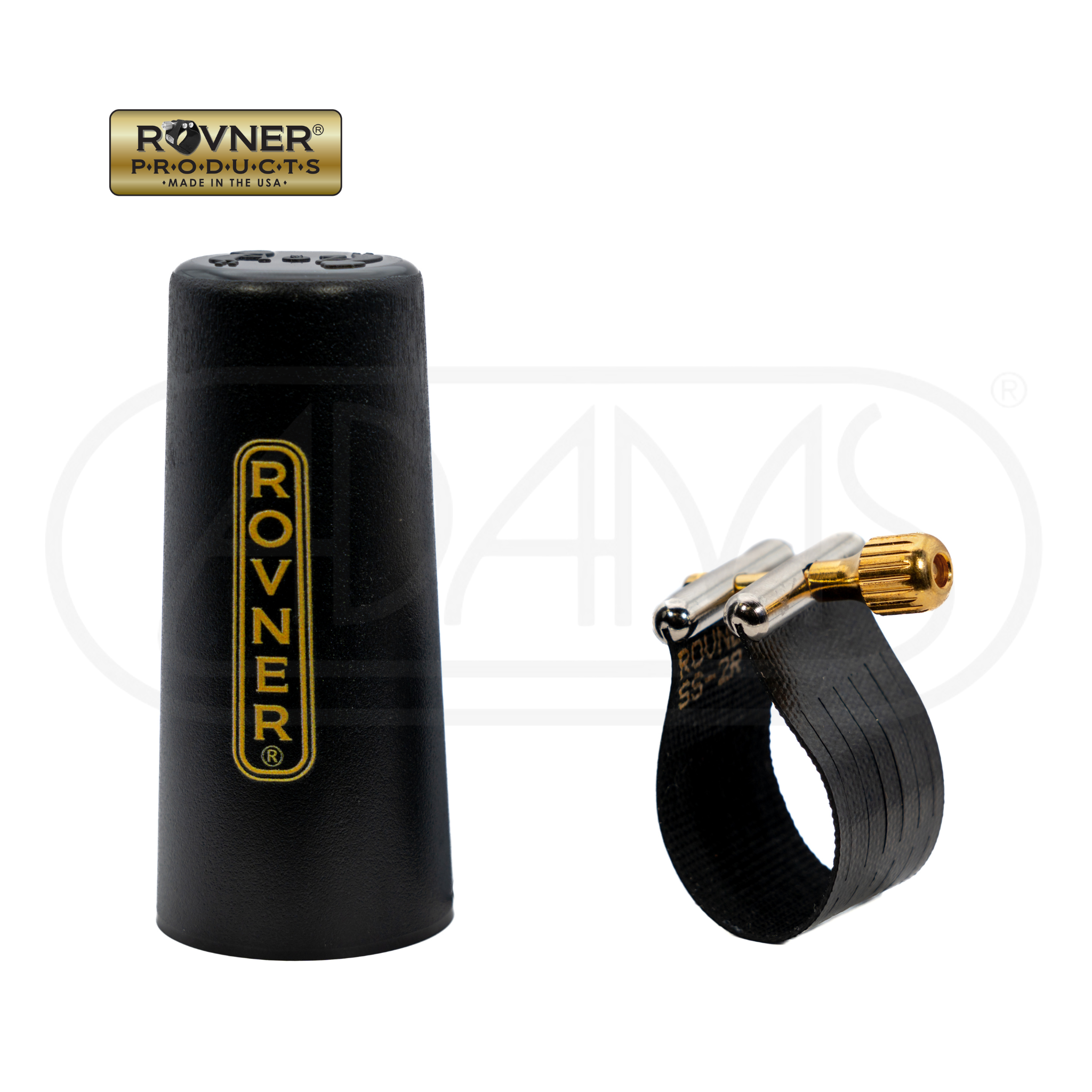  Ligature Rovner Star Series SS-1RVS bec nhựa Sax Soprano HR 