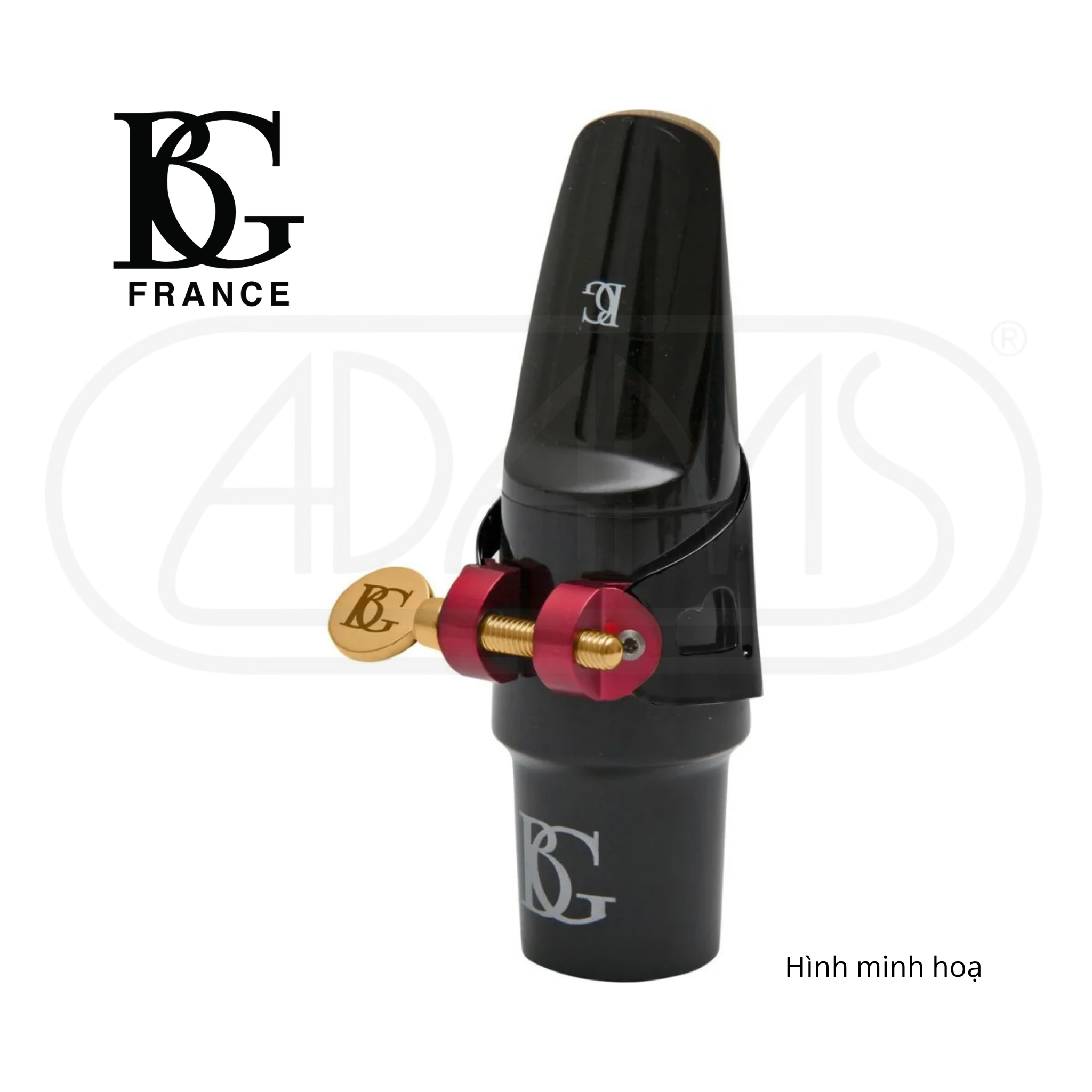 Ligature Alto Sax & Clarinet Bb Duo Black Lacquered - BG France LDB 