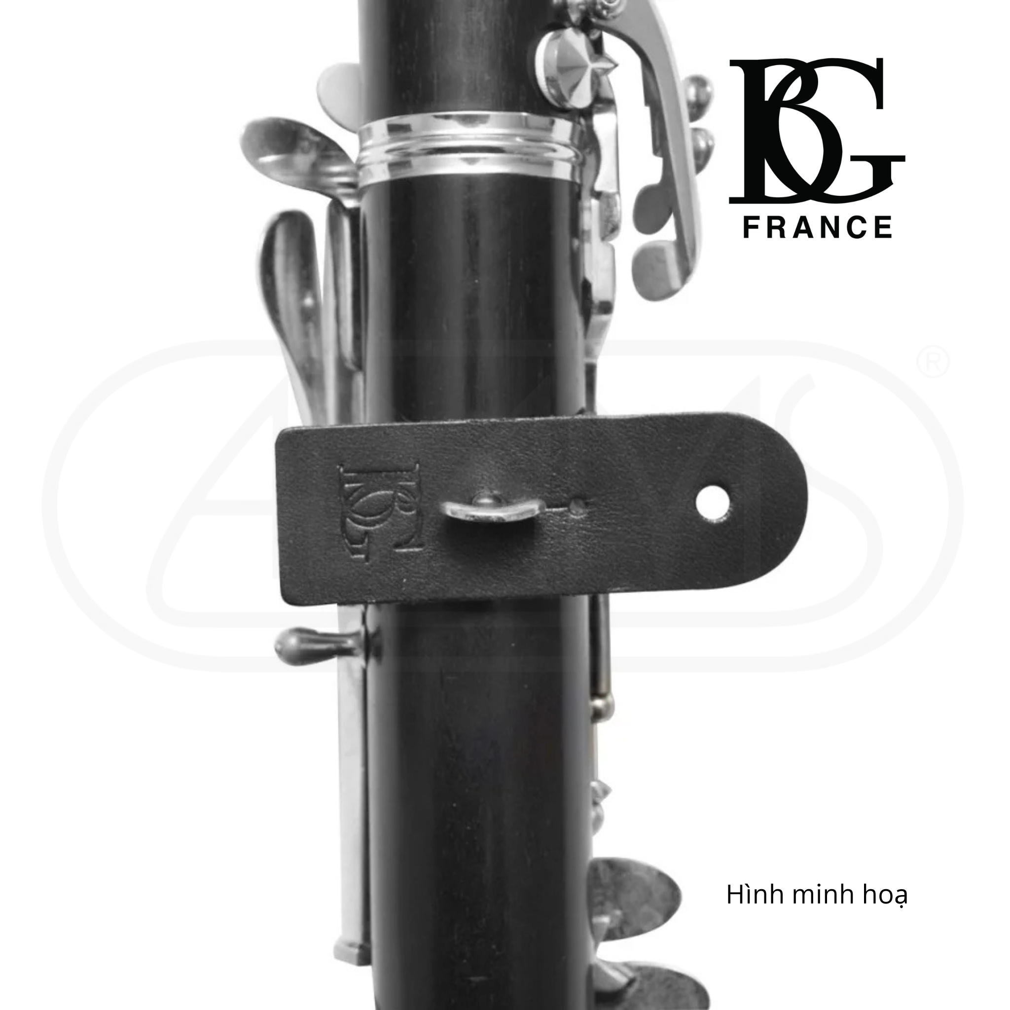  Miếng đệm da cho dây đeo Clarinet & Oboe BG France LEATHER PAD CONNECTOR ALP 