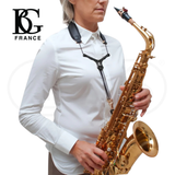  Dây đeo kèn Saxophone Zen Leather Strap cỡ lớn BG S20YBMSH 