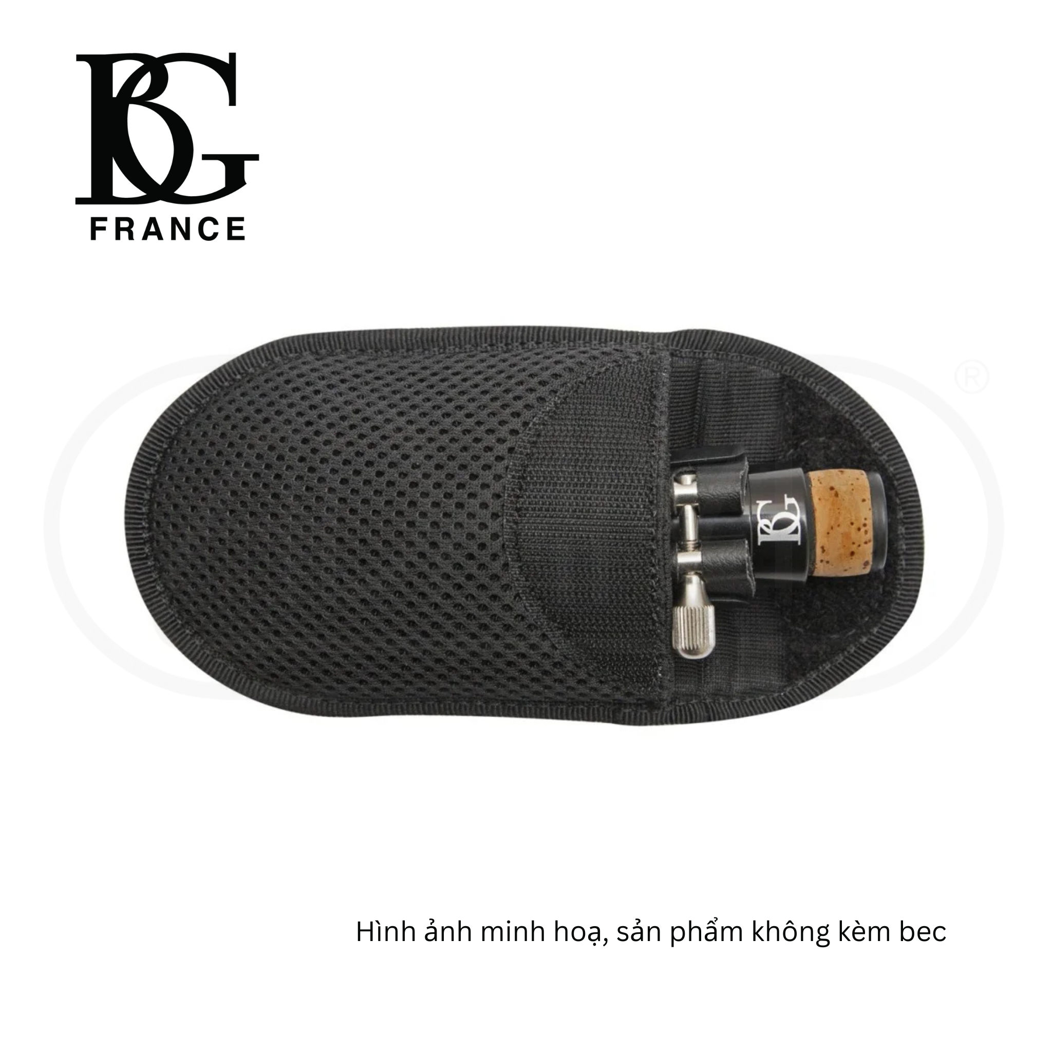  Túi đựng bec kèn Saxophone – Clarinet – búp kèn Trombone - Tuba PM BG France POUCH FOR MOUTHPIECE 