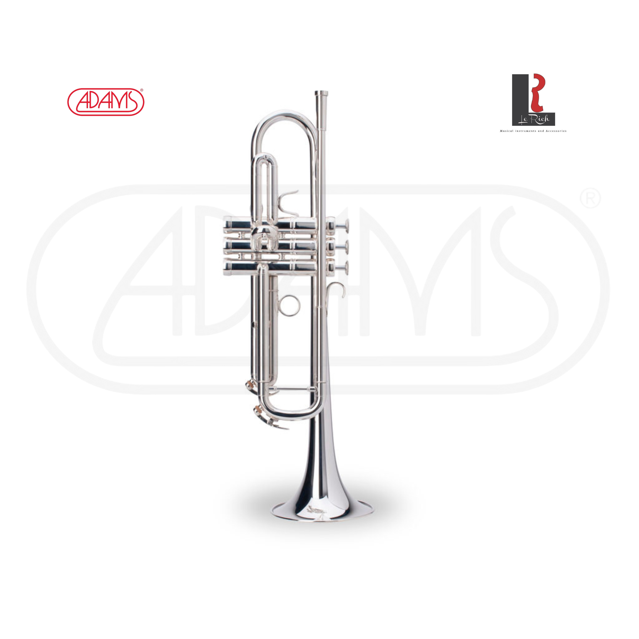  Kèn Trumpet Adams - Le Rich Silver Plated 