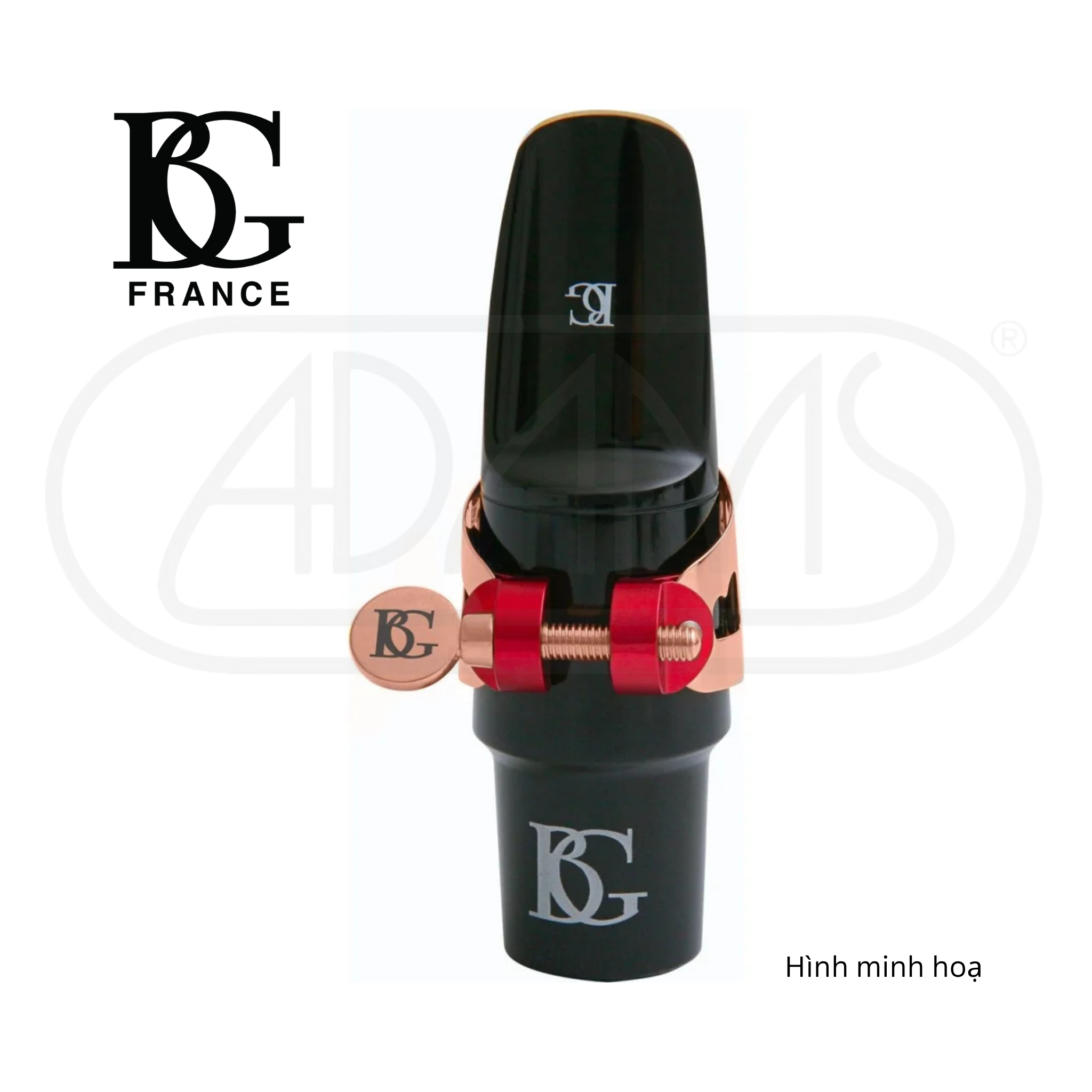  Ligature Alto Sax & Clarinet Bb Duo Rose Gold - BG France LD9 