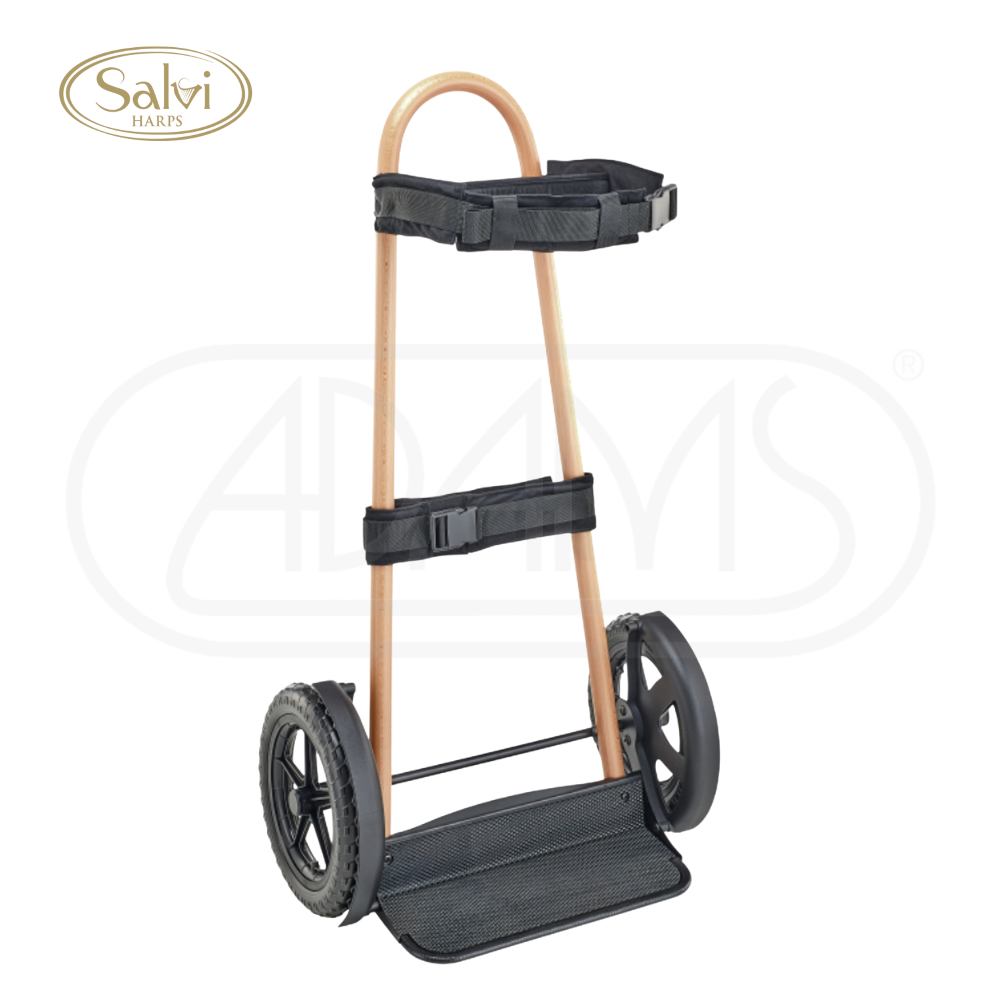  Xe đẩy 2 bánh chuyên dụng đàn harp Harp - Salvi two Wheels Trolley for Harp 