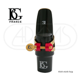  Ligature Alto Sax & Bb Clarinet Duo Gold Lacquered - BG France LD0 