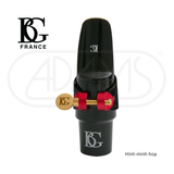  Ligature Alto Sax & Clarinet Bb Duo Black Lacquered - BG France LDB 