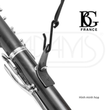  Dây đeo kèn Bb Clarinet C23LP - BG France LEATHER NON-ELASTIC STRAP 