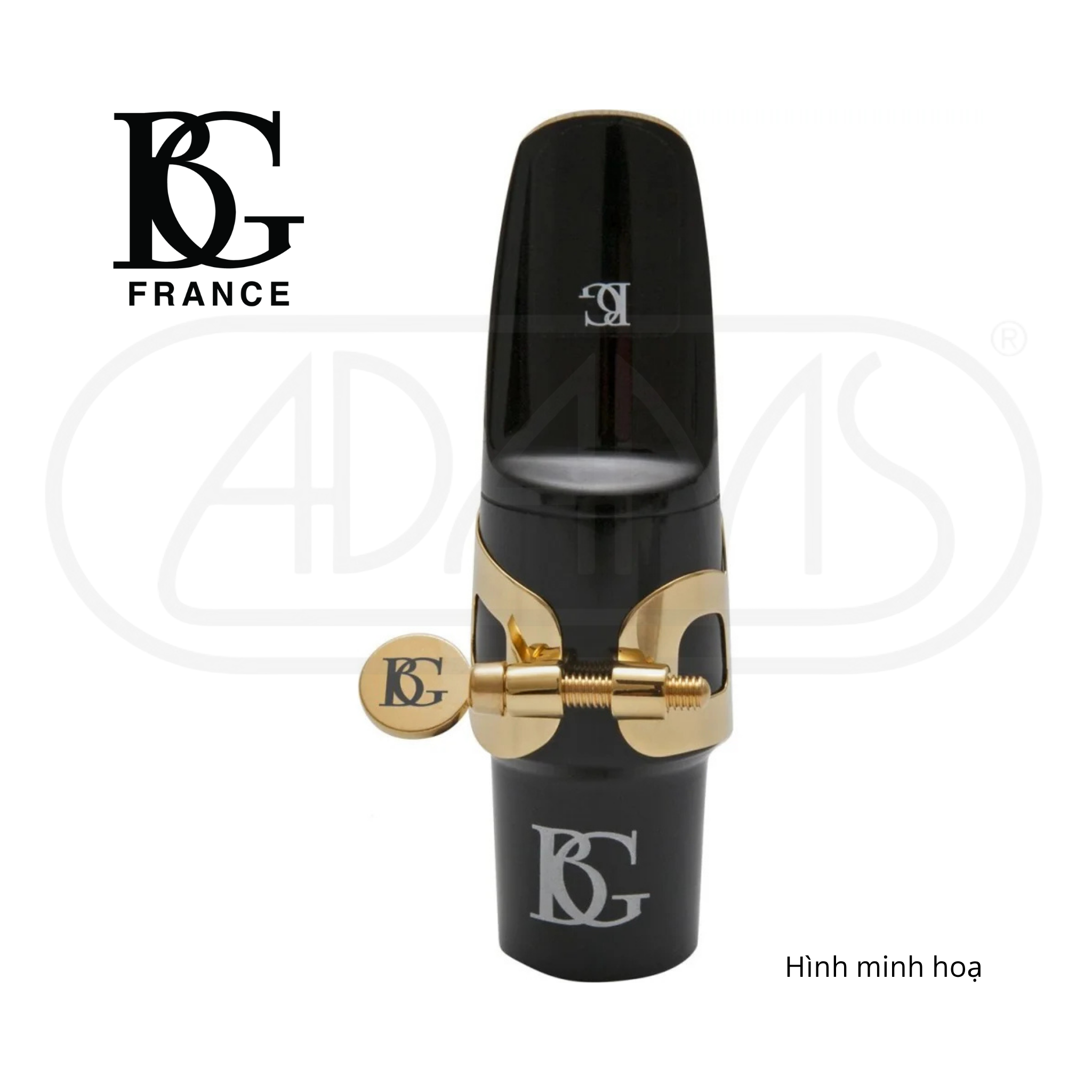  Ligature Saxophone Alto Tradition Gold Lacqued - BG France L10 