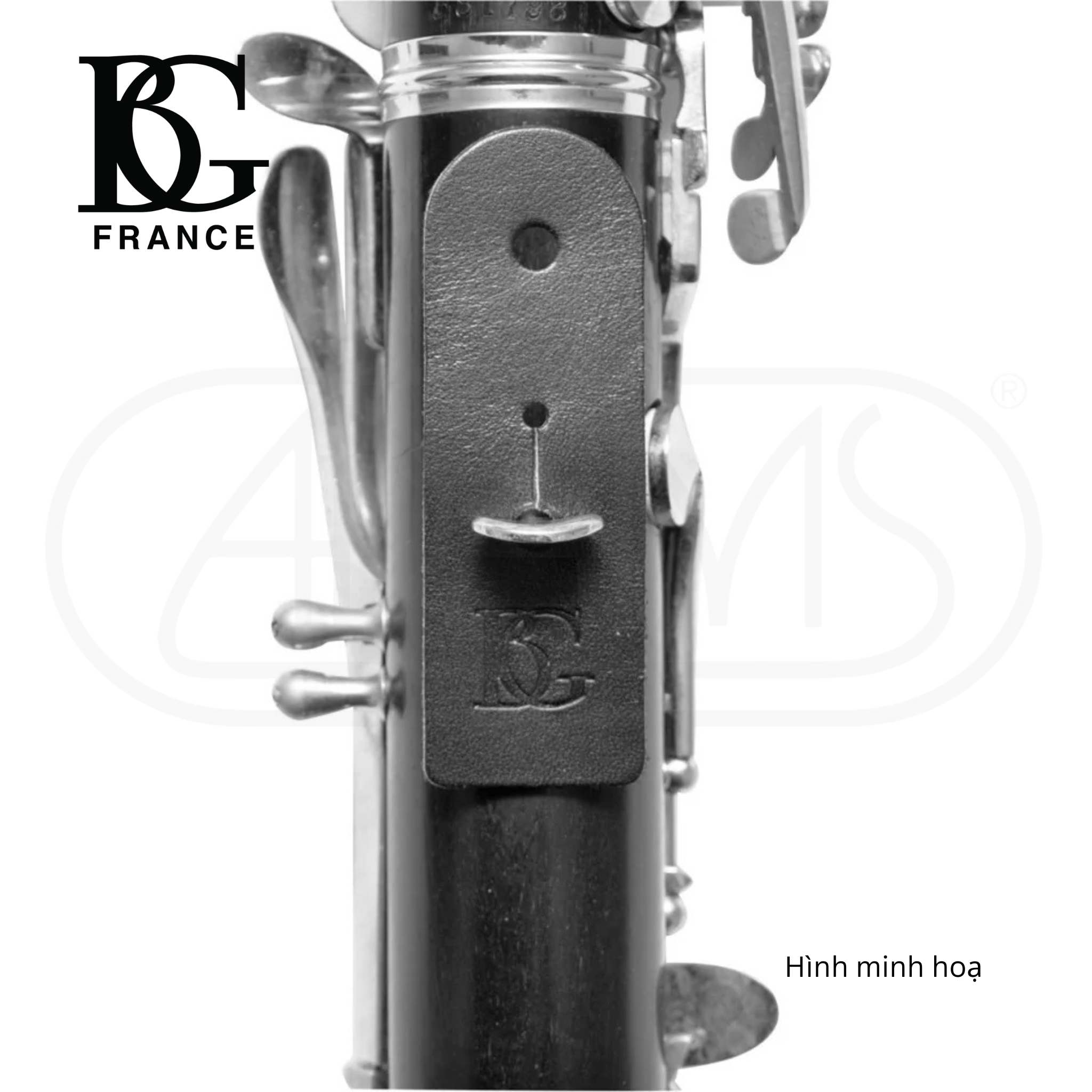  Miếng đệm da cho dây đeo Clarinet & Oboe BG France LEATHER PAD CONNECTOR ALP 
