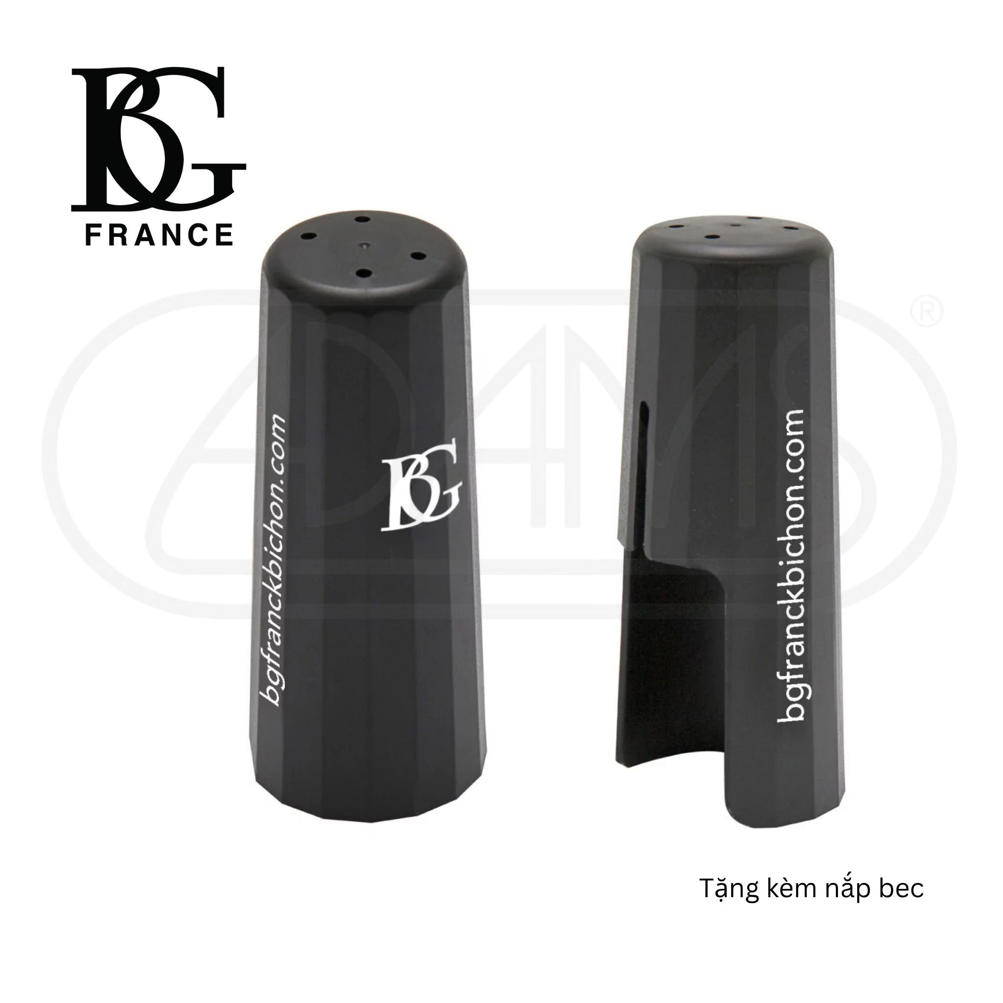  Ligature Alto Sax & Bb Clarinet Duo Gold Lacquered - BG France LD0 