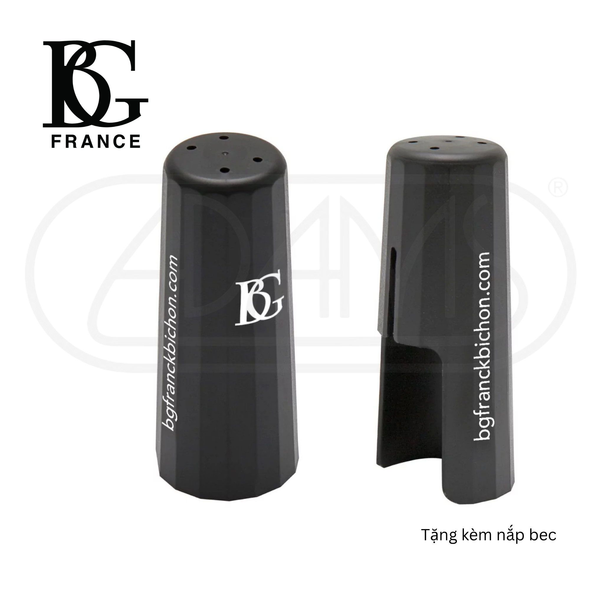  Ligature Alto Sax & Clarinet Bb Duo Black Lacquered - BG France LDB 