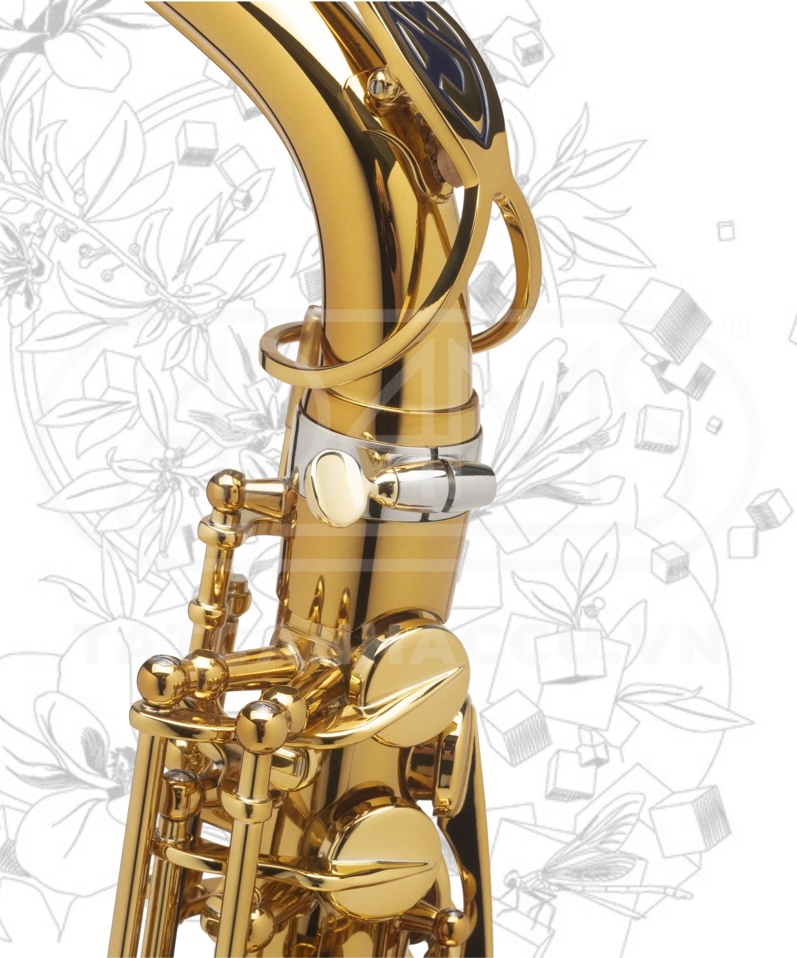  Kèn Saxophone Alto Henri SELMER Paris Supreme Mạ Vàng (Gold plated) 