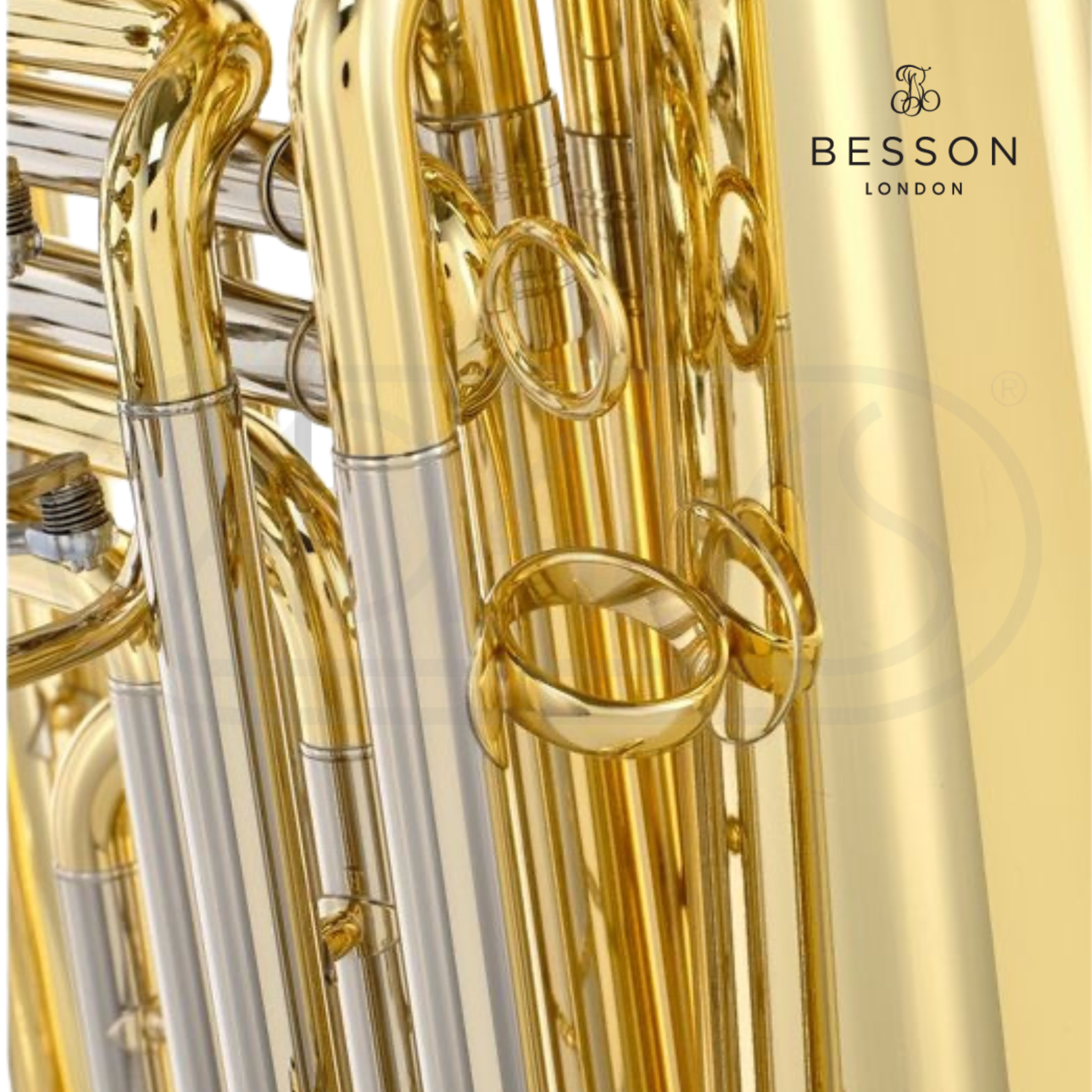  Kèn Tuba Besson Prodige Rotary valves BE186-1-0 