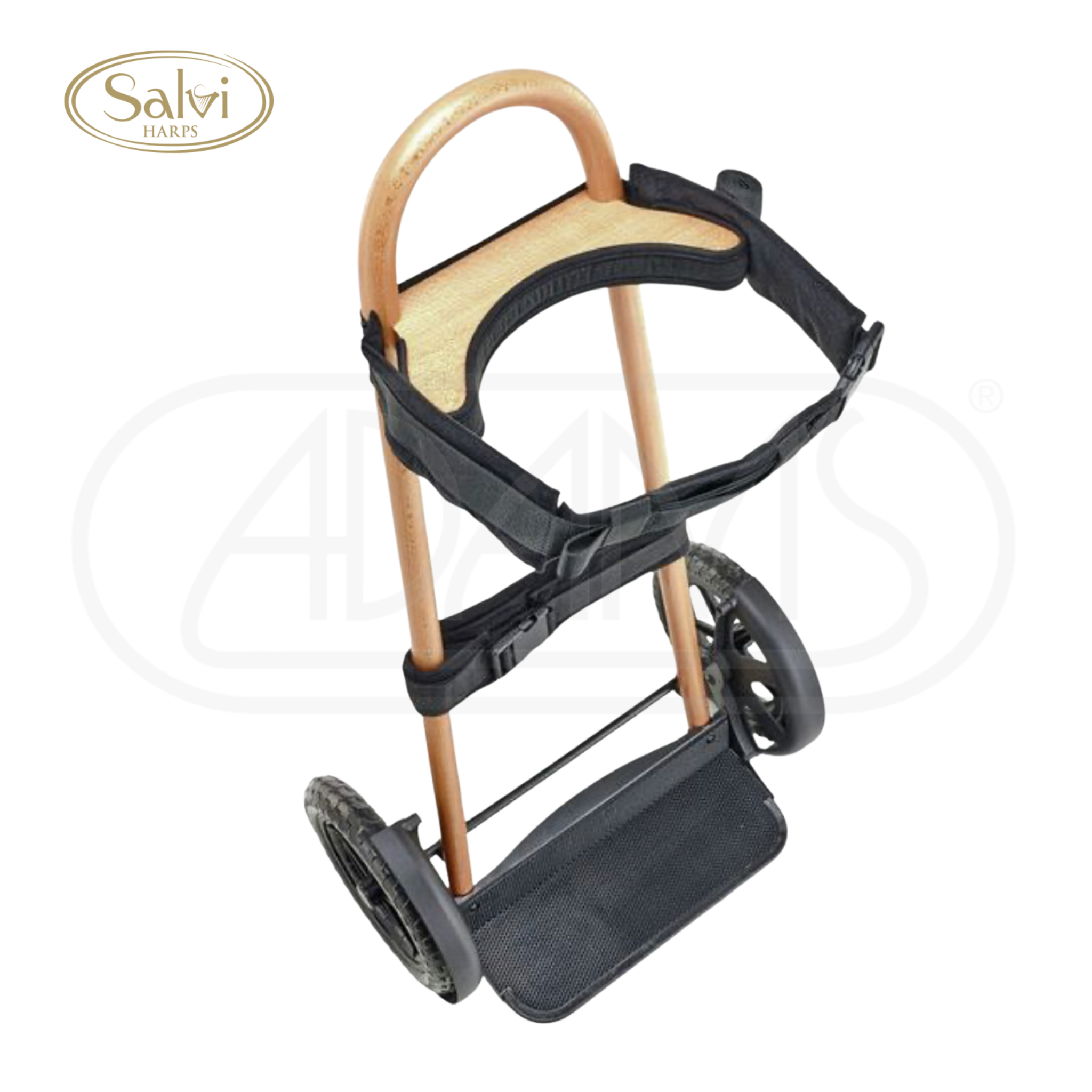  Xe đẩy 2 bánh chuyên dụng đàn harp Harp - Salvi two Wheels Trolley for Harp 