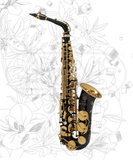  Kèn Saxophone Henri SELMER Paris Supreme Alto – Black Gold Lacquer 