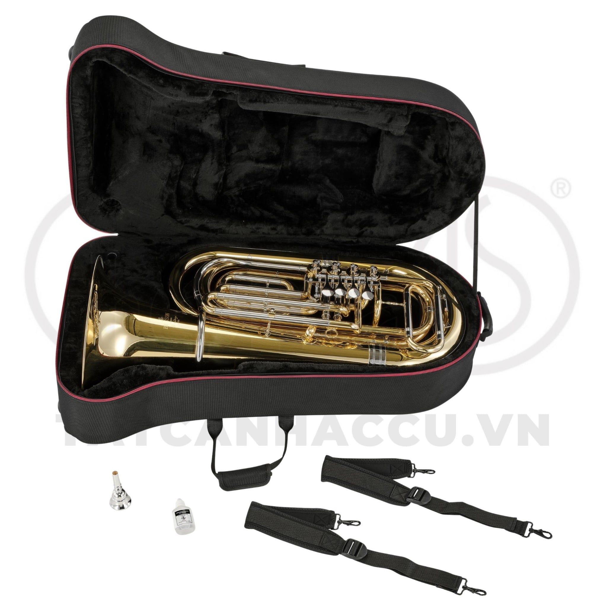  Kèn Tuba Besson Prodige Rotary valves BE186-1-0 