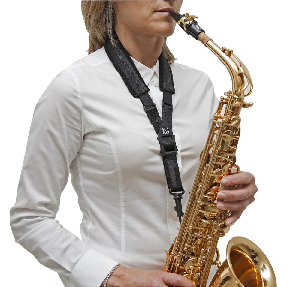  Dây đeo kèn Saxophone Alto–Tenor BG S10E SH 