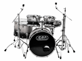  Adams 5000 Natural to Black Fade Gloss 