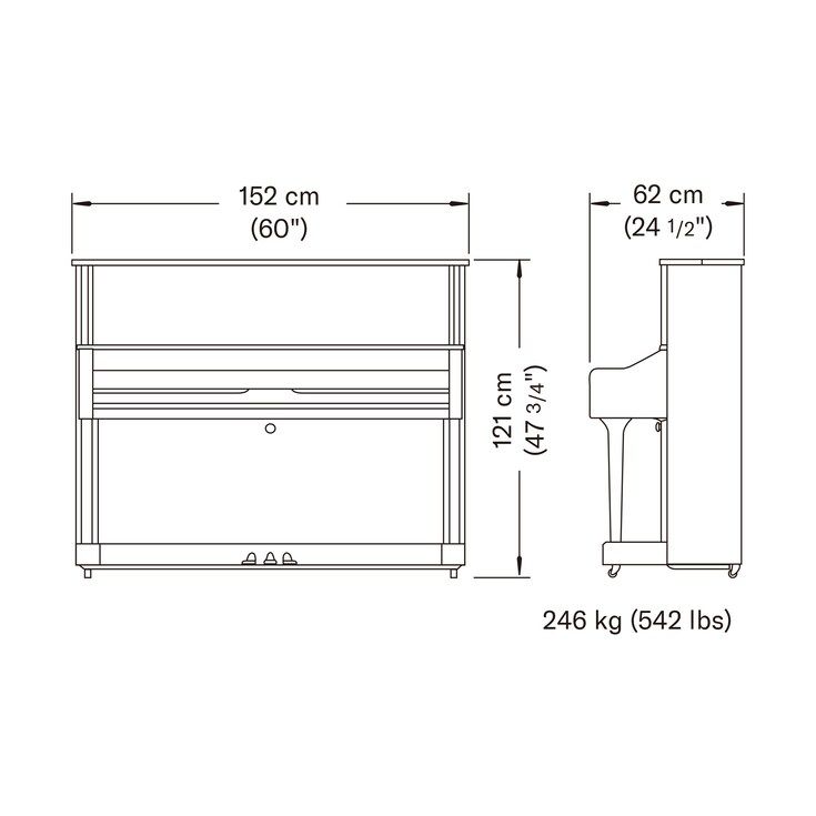  Đàn piano Upright Yamaha U1J PE 