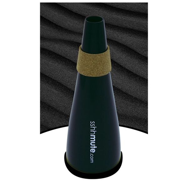  Giảm âm kèn Trumpet - Cornet Mute Practice Sshhmute Black 
