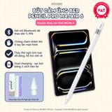  [2025] Bút cảm ứng BerPencil Pro M4/Air6 dành cho iPad - Chống chạm nhầm, scribble, sạc nam châm thế hệ mới by MèoBer 