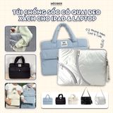  Túi chống sốc có quai đeo & xách cho iPad & Laptop - Thiết kế đơn giản, phong cách nữ tính by MèoBer 