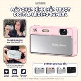  [Tặng thẻ nhớ] Máy Chụp Hình Nắp Trượt Digital Sliding - Chụp giả lập màu phim, quay video 4K by MèoBer 