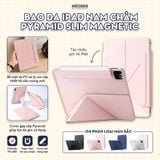  [2026] Bao da iPad nam châm Pyramid Slim Magnetic - Siêu mỏng hít lưng iPad, có viền bảo vệ dành cho Pro M1/M2, M4, Air 4/5/6, Gen 10/11 A16, Mini 6/7 by MèoBer 
