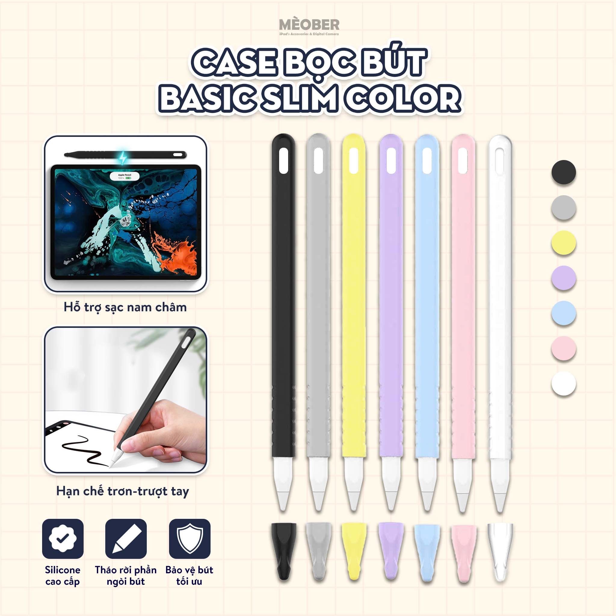  Case bọc bảo vệ bút Slim 2026 by Mèober - Siêu mỏng, vừa khay đựng bút case iPad 