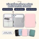  Túi chống sốc cho iPad & Laptop Basic Pastel - Chia ngăn thông minh, bảo vệ tối đa by MèoBer 