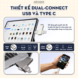 Bộ nhớ lưu trữ mở rộng di động cho điện thoại, iPad, Laptop - USB 3.0 FlashDrive Dual-Connect by MèoBer 