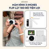  [Tặng thẻ nhớ] Máy Chụp Hình Digital MX10 UltraHD - Chụp giả lập màu phim 64MP, quay video 4K, màn hình lật, tích hợp Wi-Fi by MèoBer 