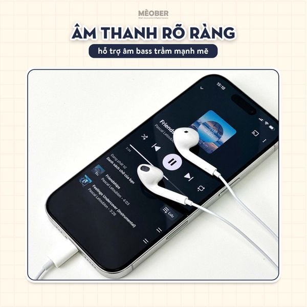  Tai Nghe Có Dây Classic Y2K kèm mic - Chất lượng âm thanh nâng cao, kết nối nhanh chóng, bền bỉ & tiện lợi by MèoBer 