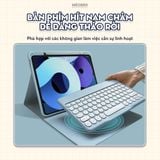  [2026] Bao da iPad Xoay cố định kèm bàn phím - Case Keyboard 360 by Meober dành cho Gen 8/9/10 Air4/5/6 Pro11 