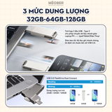  Bộ nhớ lưu trữ mở rộng di động cho điện thoại, iPad, Laptop - USB 3.0 FlashDrive Dual-Connect by MèoBer 