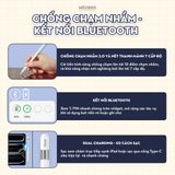  [2025] Bút cảm ứng BerPencil Pro M4/Air6 dành cho iPad - Chống chạm nhầm, scribble, sạc nam châm thế hệ mới by MèoBer 