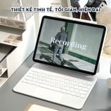  Bao Da Kèm Bàn Phím Magnetic Keyboard cho iPad Air 4/5/6/7, Pro 11 12,9, Pro M4, Gen 10/11 A16 by MèoBer 