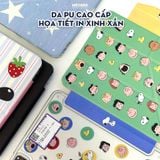  Bao da iPad Cute Origami Pen Holder gấp xếp xoay 360 by MèoBer 