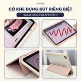  Bao da iPad Basic Acrylic tối giản, lưng trong suốt, chống vỡ, chống ố, cho Air4/5/6/7-Pro11-Gen5/6/7/8/9/10/11-ProM4 