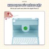  [2026] Bao da iPad Xoay cố định kèm bàn phím - Case Keyboard 360 by Meober dành cho Gen 8/9/10 Air4/5/6 Pro11 
