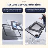  [2025] Bao da iPad Kèm Bàn Phím Smart Keyboard V2 tháo rời, xoay dọc dành cho Gen 10/11 A16, Air 4/5/6/7, Pro11 M1/2/4 by Meober 
