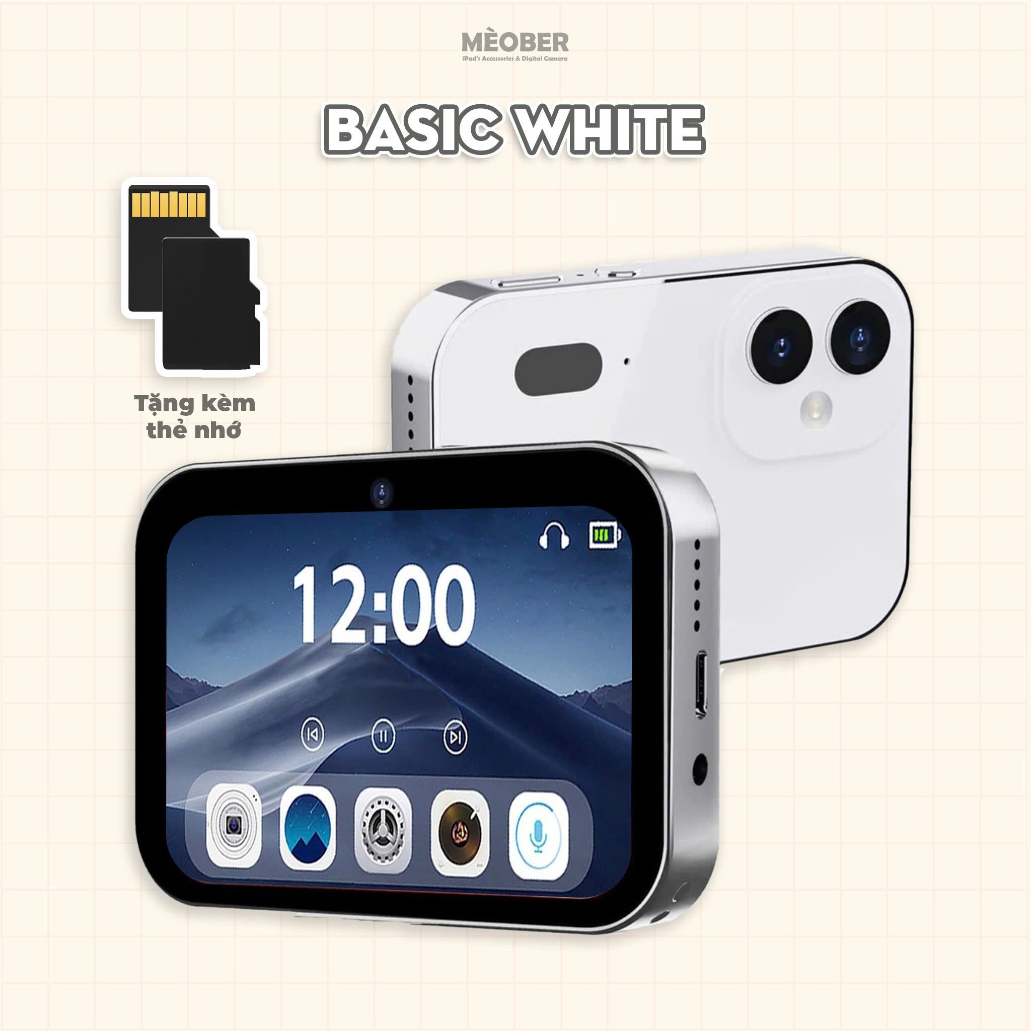  [Tặng thẻ nhớ] Máy Chụp Quay MiniPod Touch Camera - Giải trí đa phương tiện, chơi game xem phim, thiết kế nhỏ gọn 3 camera by MèoBer 
